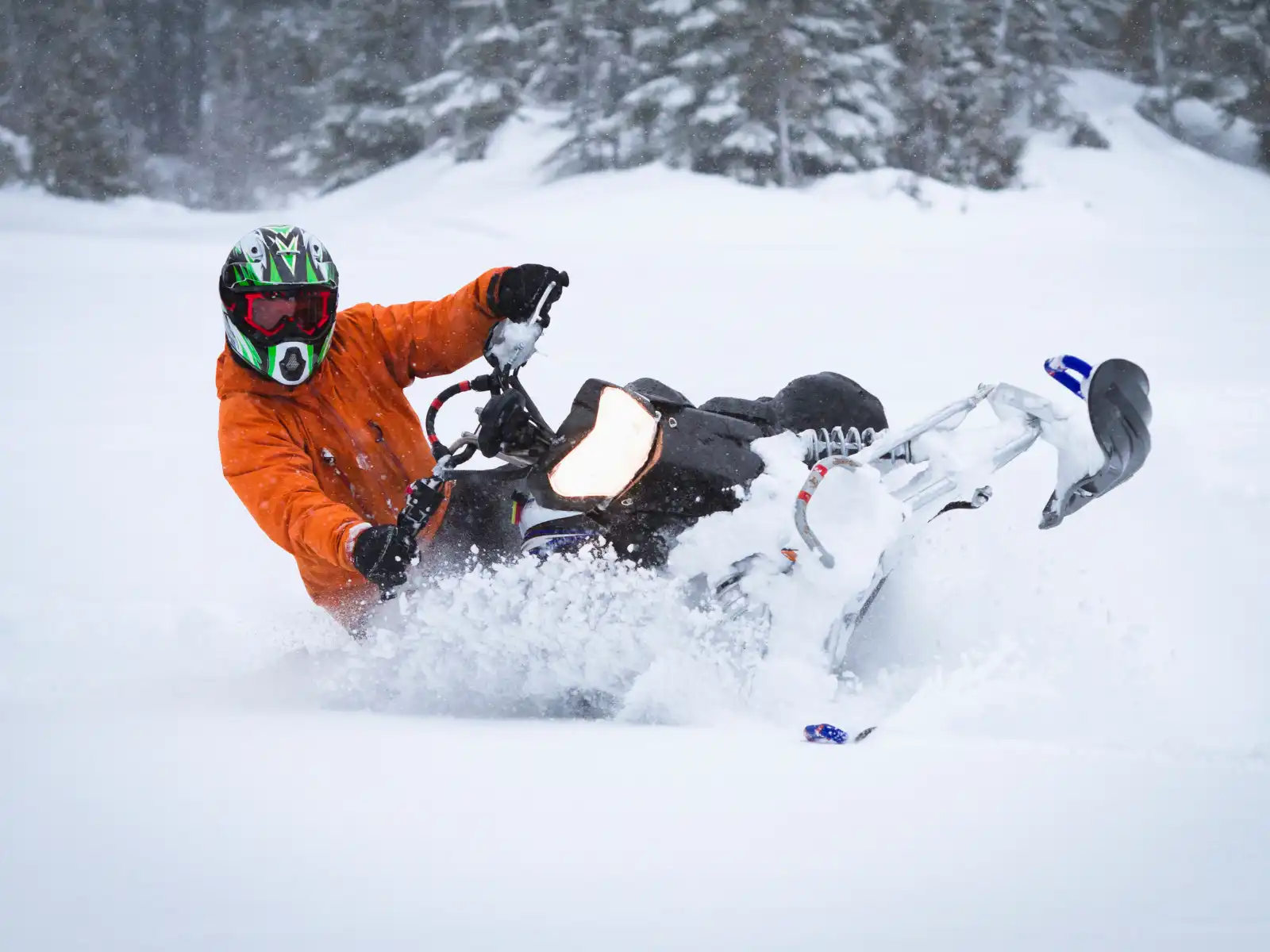 SNOWMOBILING